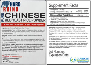 Pure Chinese Red Yeast Rice Powder