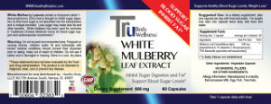 White Mulberry Leaf Extract 500 mg
