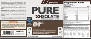 Pure Isolate Chocolate Flavor