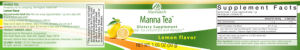 Manna Tea Lemon Flavor