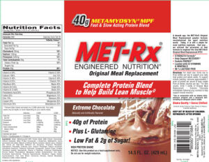 Original Meal Replacement Extreme Chocol