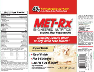 Original Meal Replacement Original Vanil