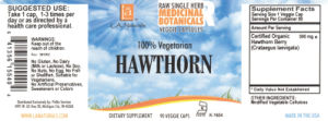 Label for Hawthorn