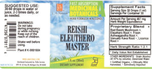 Reishi Eleuthero Master
