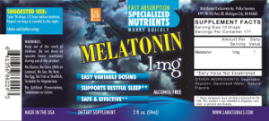 Melatonin 1 mg
