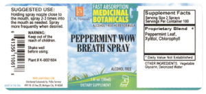 Peppermint Wow Breath Spray