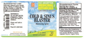 Cold & Sinus Blaster