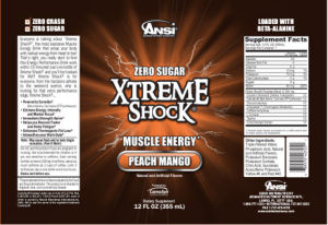 Xtreme Shock Peach Mango