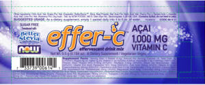 Effer-C Acai Effervescent Drink Mix