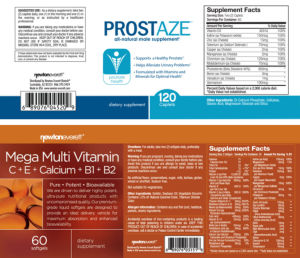 Mega Multi Vitamin C + E + Calcium + B1 