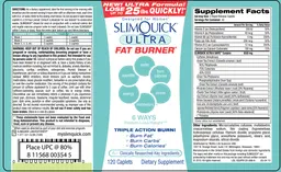 Label for Ultra Fat Burner
