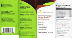 Regulari-T Bowel Support