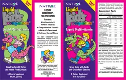 Label for Liquid Kid's Companion