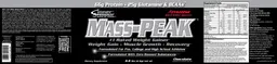 Label for Mass-Peak Chocolate