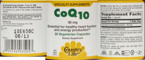 CoQ10 30 mg