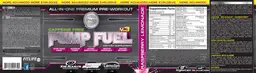 Label for Caffeine Free Pump Fuel Raspberry Lemonade