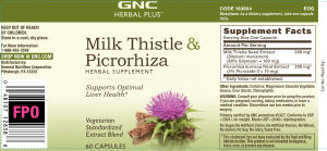 Milk Thistle & Picrorhiza