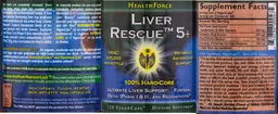 Label for Liver Rescue 5+