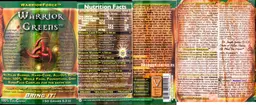 Label for Warrior Greens