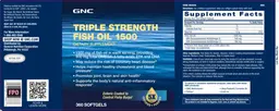 Label for Fish Oil 1500