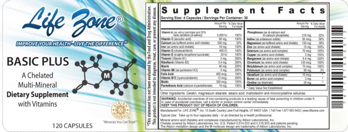 Label for Basic Plus