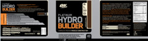 Platinum Hydro Builder Chocolate Shake