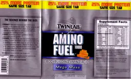 Label for Amino Fuel 1000