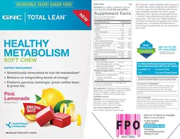 Healthy Metabolism Soft Chew Pink Lemonade