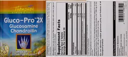 Label for Gluco-Pro 2X