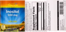 Inositol 500 mg
