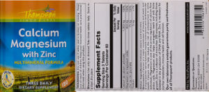 Calcium Magnesium With Zinc