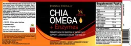 Label for Chia Omega + Enzymes