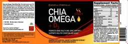 Label for Chia Omega + D3