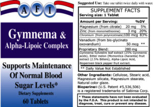 Gymnema & Alpha-Lipoic Complex