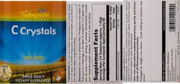 Label for C Crystals