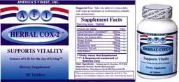 Label for E Herbal COX-2