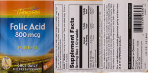 Folic Acid 800 mcg