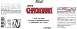 Label for Lipo-6 Chromium