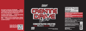Creatine Drive Black Unflavored