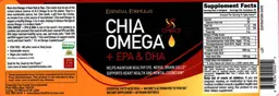Label for Chia Omega + EPA & DHA