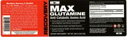 Label for Max Glutamine