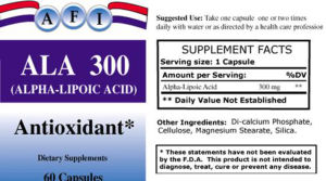 ALA 300 (Alpha-Lipoic Acid)