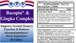 Bacopin & Gingko Complex