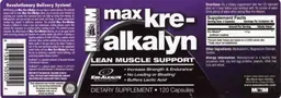 Label for Max Kre-Alkalyn