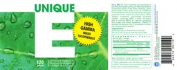 Label for UNIQUE E