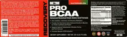 Label for Pro BCAA Watermelon