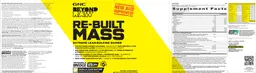 Label for Re-Built Mass Vanilla Cake Batter