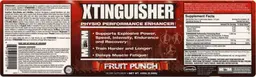 Label for Xtinguisher Fruit Punch