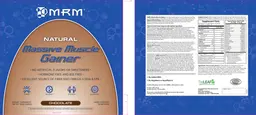 Label for Massive Muscle Gainer Chocolate