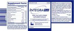 Label for Integra Plus